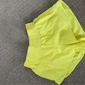 Women's Yellow Shorts